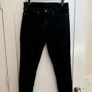 Men's Levi 531 Black Jeans 34W 32L